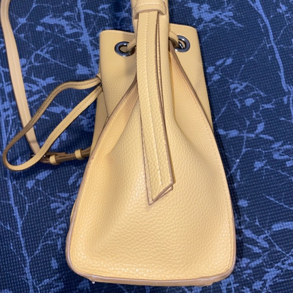 Zara Bags Zara Yellow Bucket Bag Poshmark